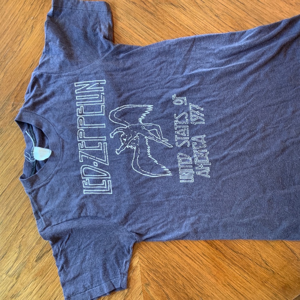 Authentic Led Zepplin concert T-shirt